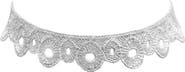 STEELTIME Filigree Lace Choker