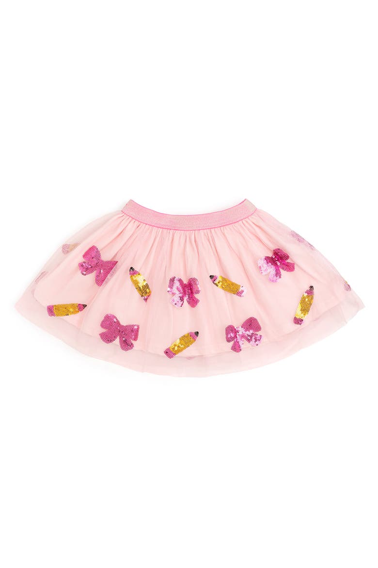 Back to School Cutie Sequin Tutu, Main, color, Soft Pink