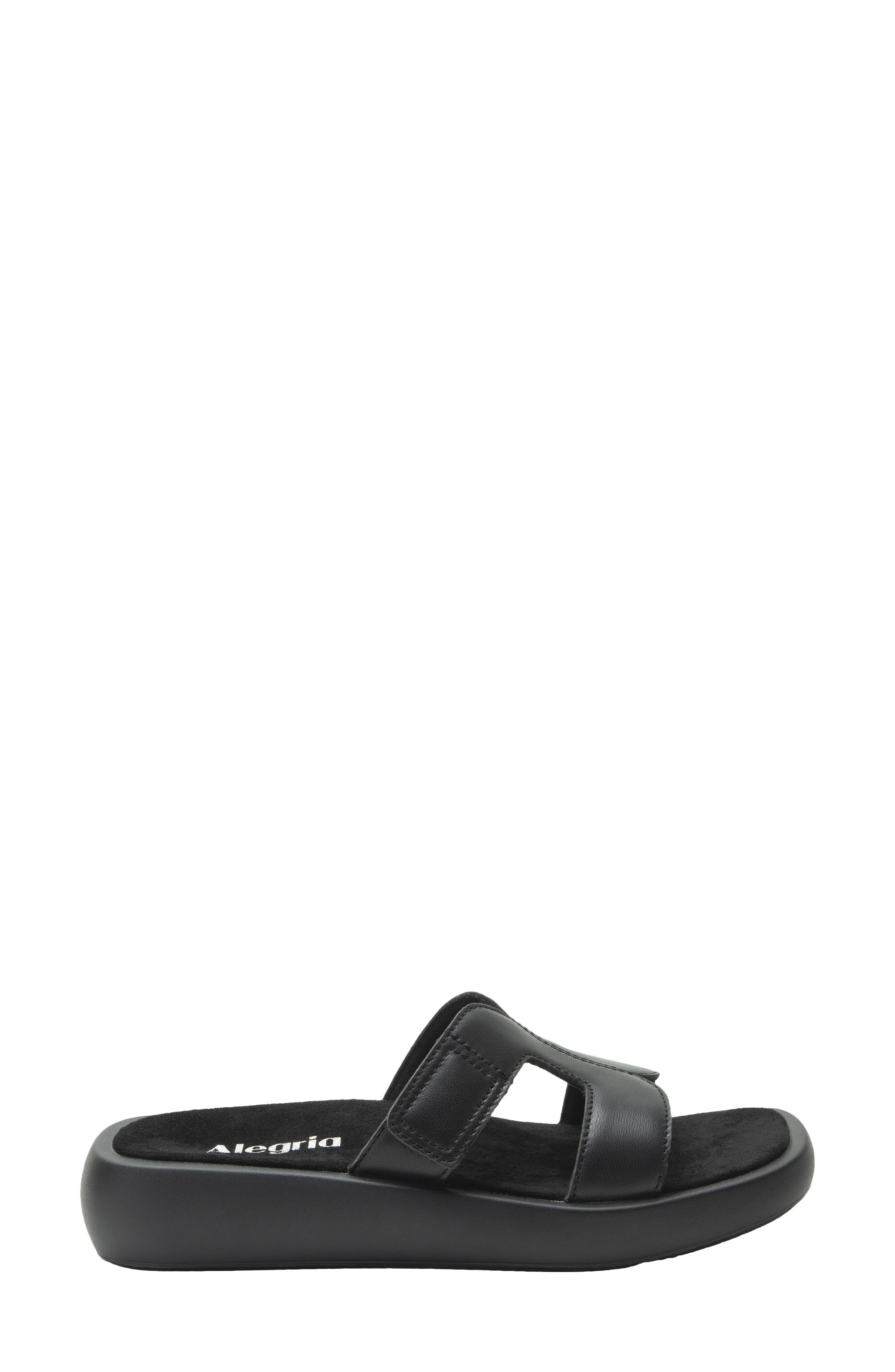 Alegria by PG Lite Portia Slide Sandal, Alternate, color, Black
