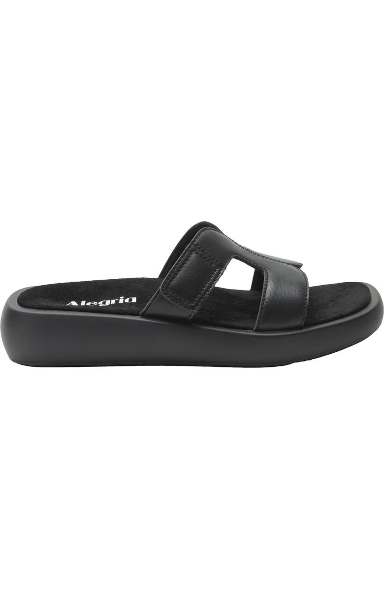 Alegria by PG Lite Portia Slide Sandal, Alternate, color, Black