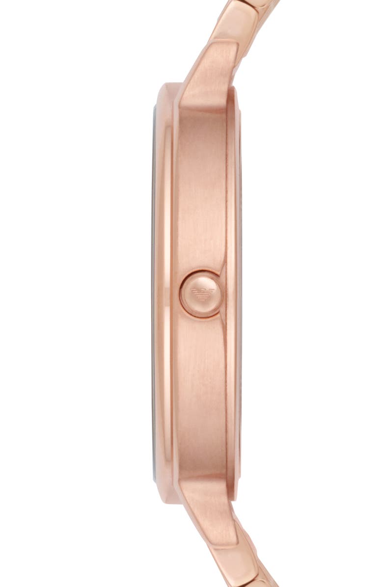 Emporio Armani Mother of Pearl Dial Bracelet Watch, 32mm, Alternate, color,