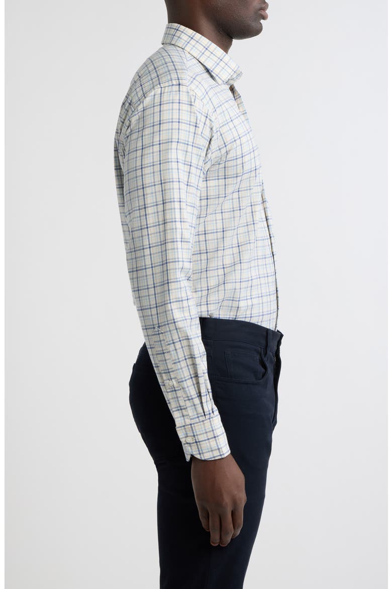 Wyatt Check Stretch Soft Twill Button-Up Shirt, Alternate, color, MULTI
