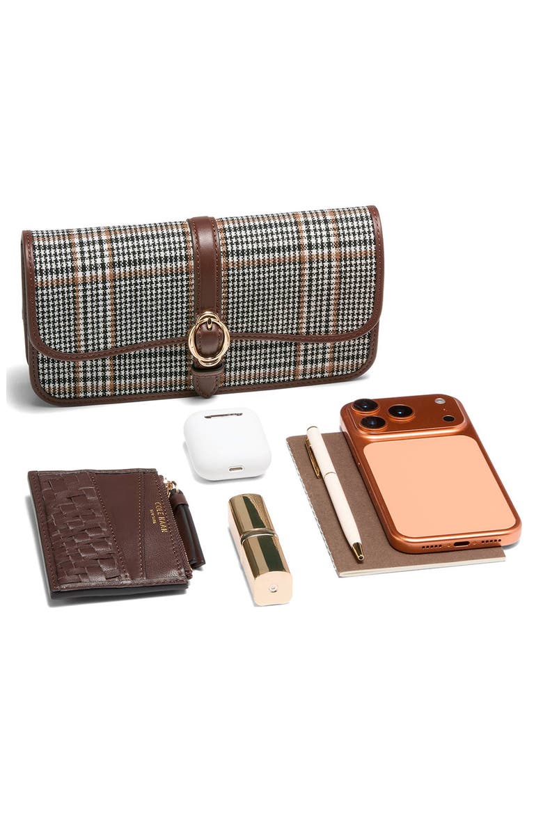Alexandria Wallet on a Chain, Alternate, color, HICKORY PLAID PRINT