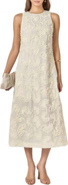 English Factory Ribbon Sleeveless Maxi Dress