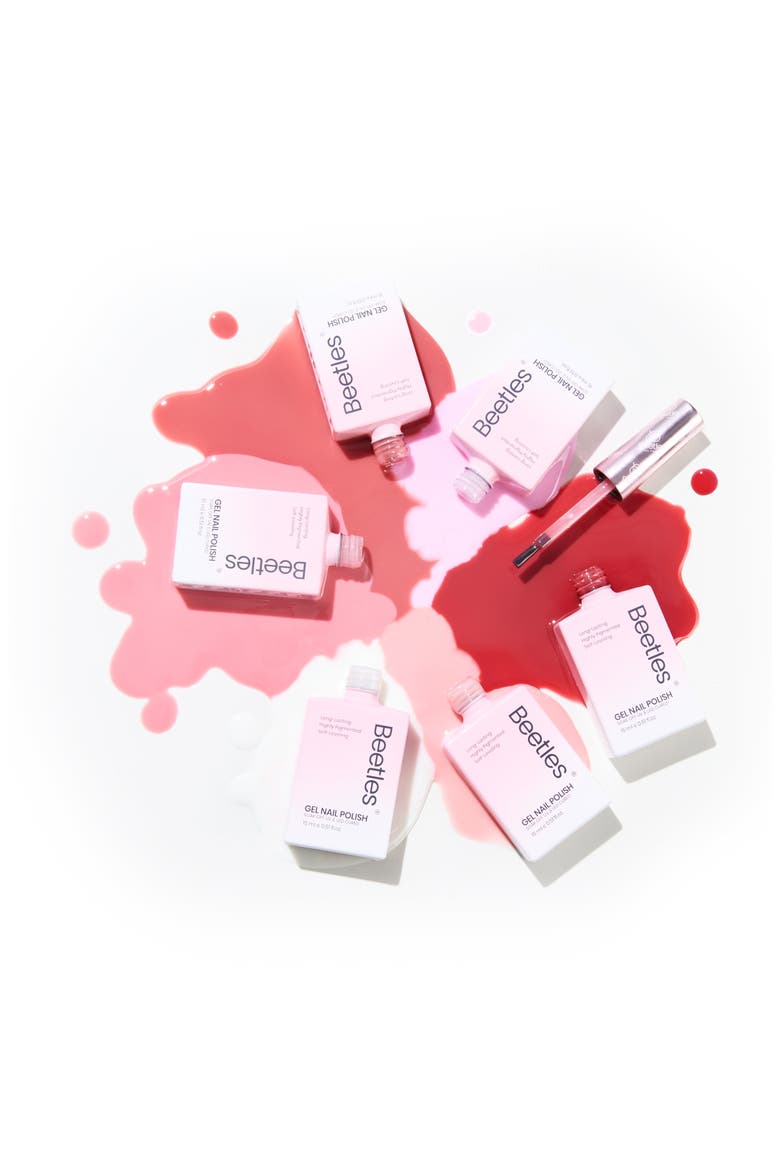 Nude Gel Polish Set 6 Colors, Alternate, color, Black White Red