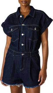 Steve Madden Calliope Denim Romper