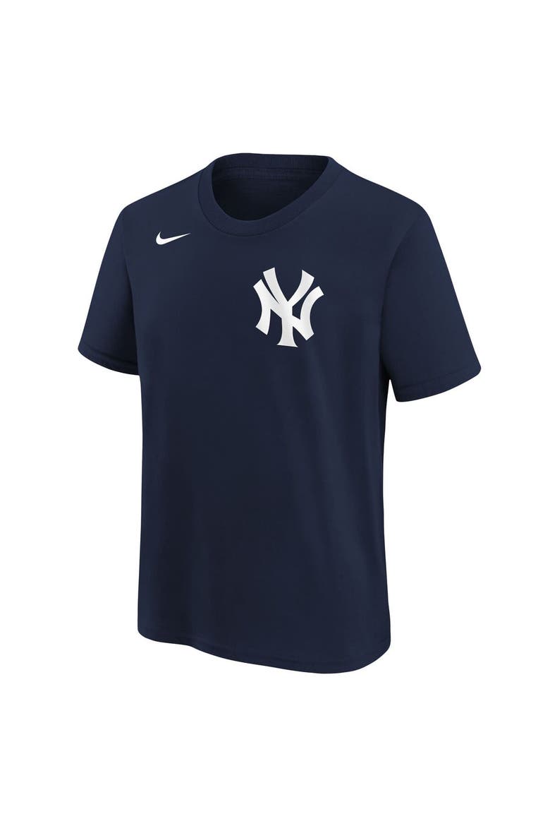 Youth Nike  Athletic Navy New York Yankees Wordmark T-Shirt, Alternate, color, Athletic Navy