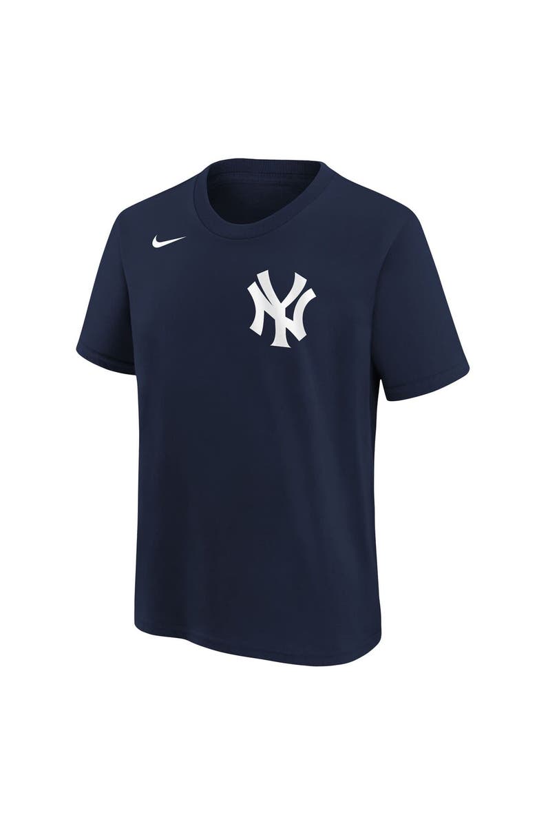 Nike Youth Nike Athletic Navy New York Yankees Wordmark T-Shirt, Alternate, color, Athletic Navy