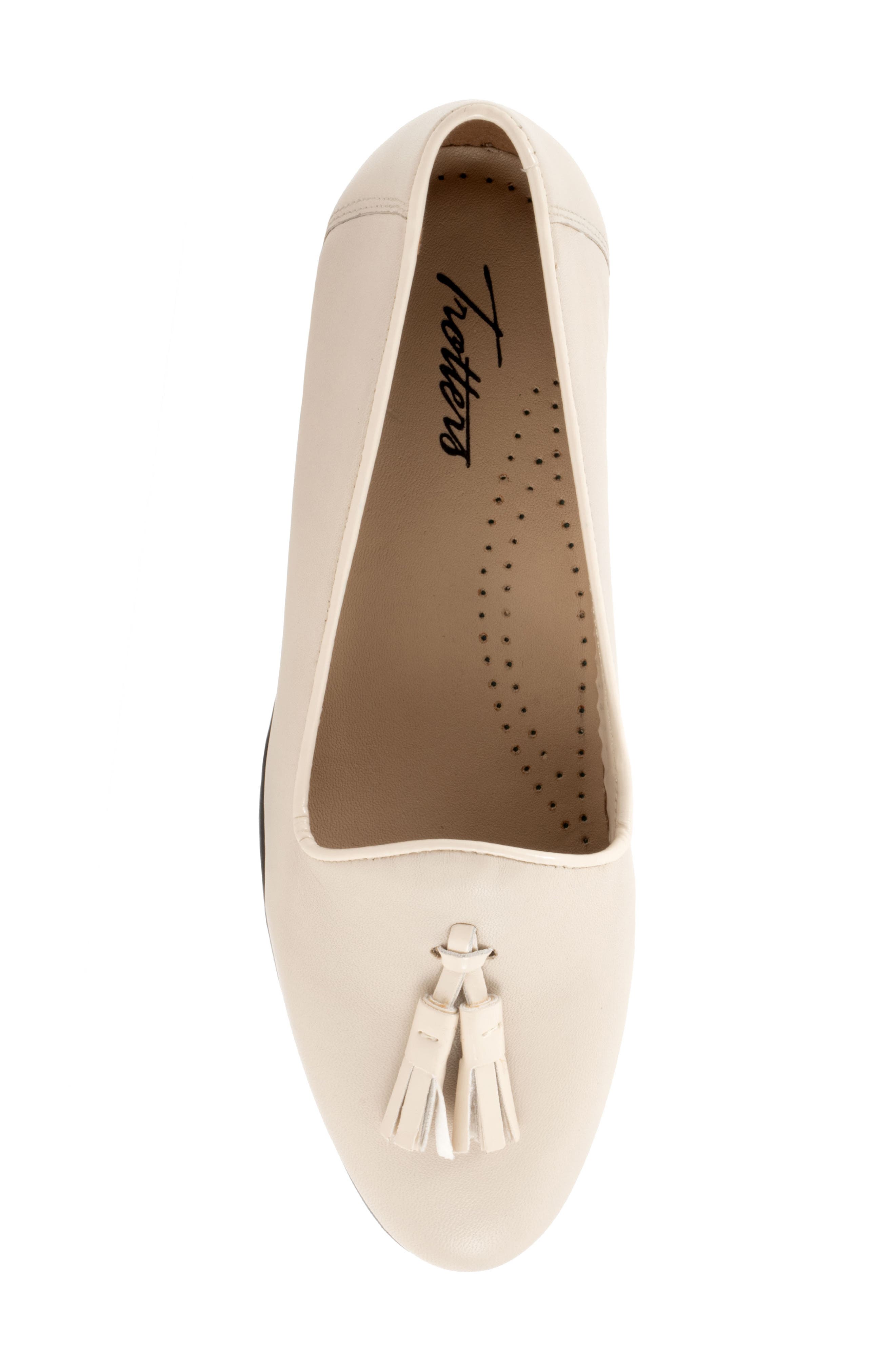 Liz Tassel Loafer, Alternate, color, IVORY