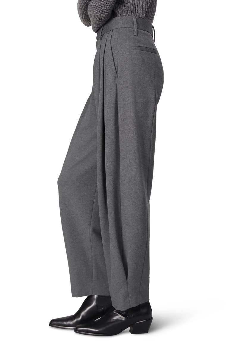 rag & bone Cecily High Waist Ankle Straight Leg Ponte Knit Pants, Alternate, color, 