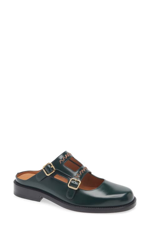 Sabot Double Buckle Mule (Women)