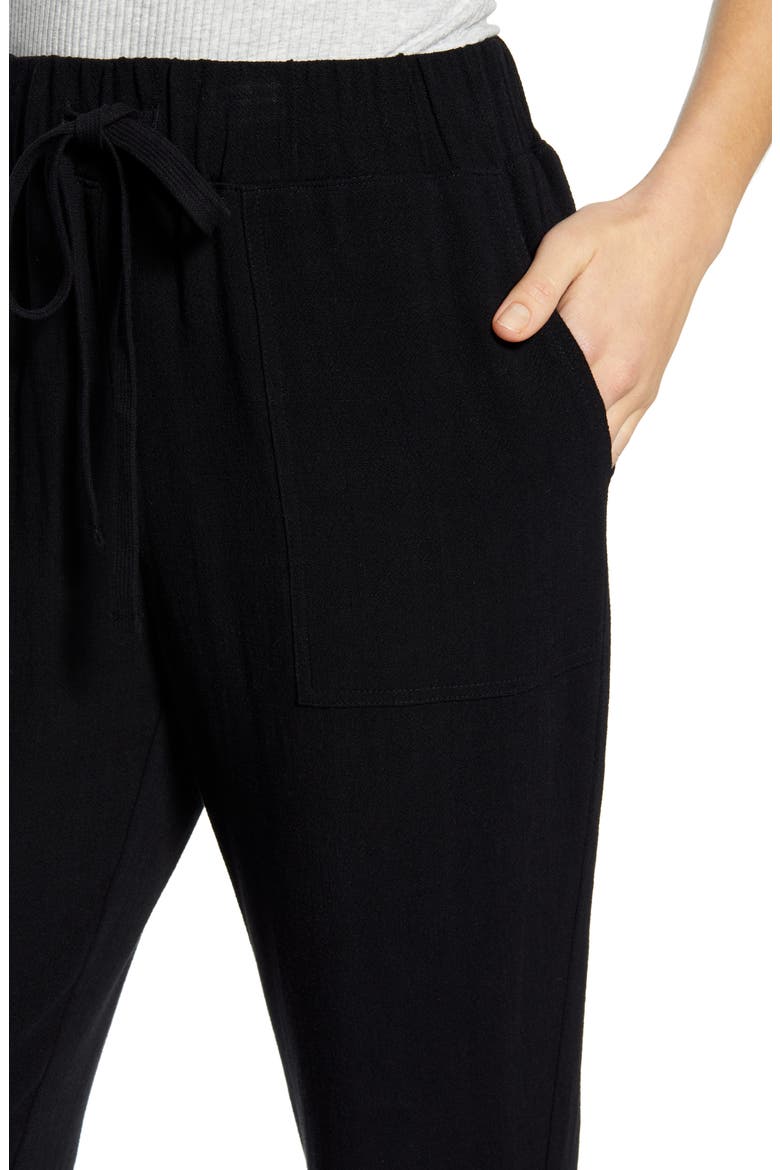 Gibson x International Women's Day Anna Joggers, Alternate, color, BLACK