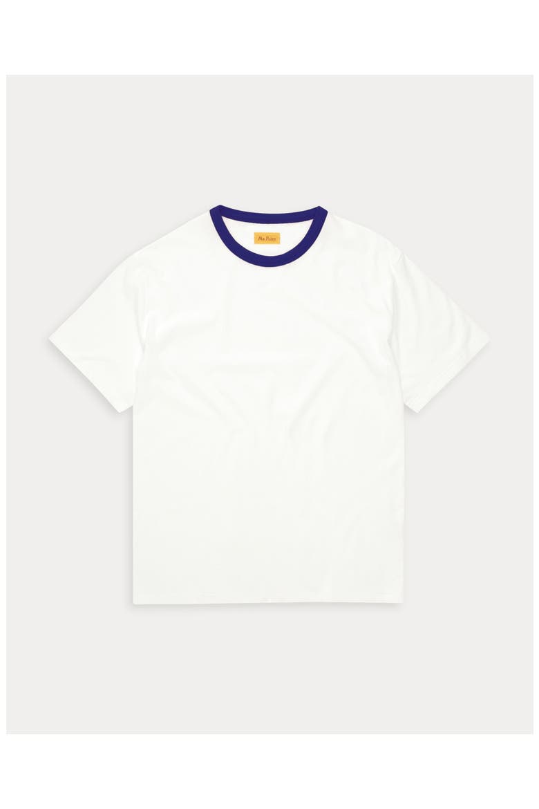 Boyd Cotton Crew Neck T-shirt, Main, color, Blue / White