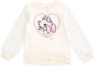 Disney The Aristocats Marie Faux Fur Sweatshirt