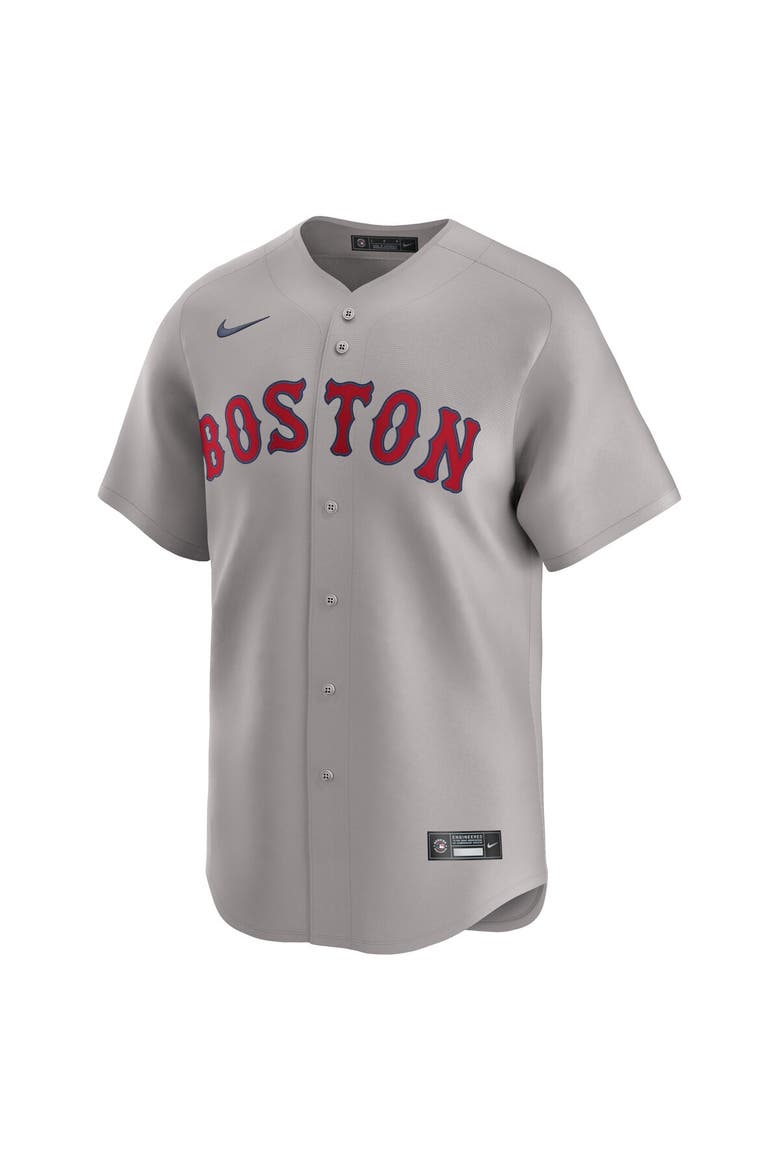 Men's Nike Jarren Duran Gray Boston Red Sox Road Limited Jersey, Alternate, color, Gray