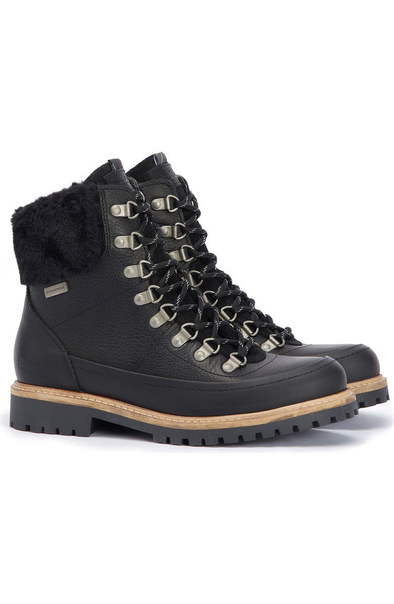 Barbour Woodside Waterproof Hiking Boot, Main, color,