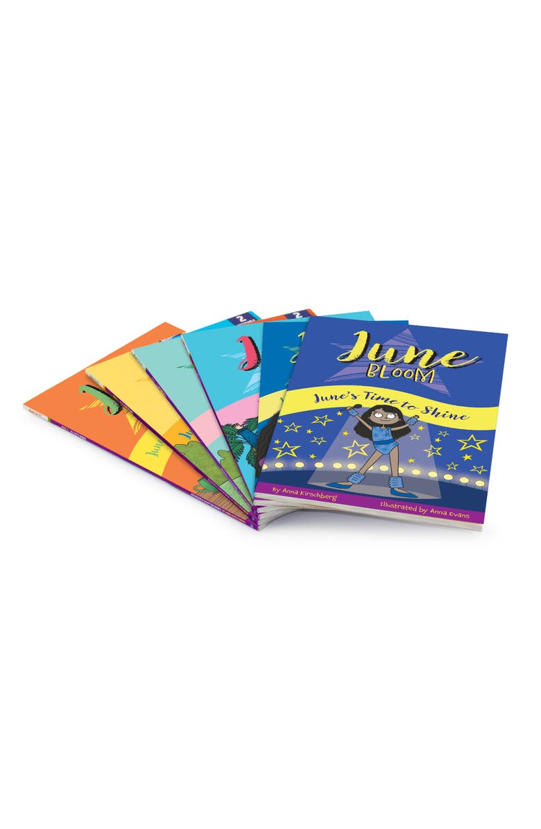 Junior Learning June Bloom Phase 5 Books, 6 Stories, Alternate, color, Multicolored