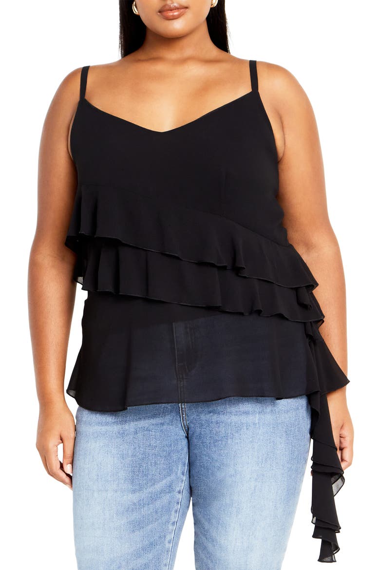 Lovers Lane Camisole, Main, color, BLACK