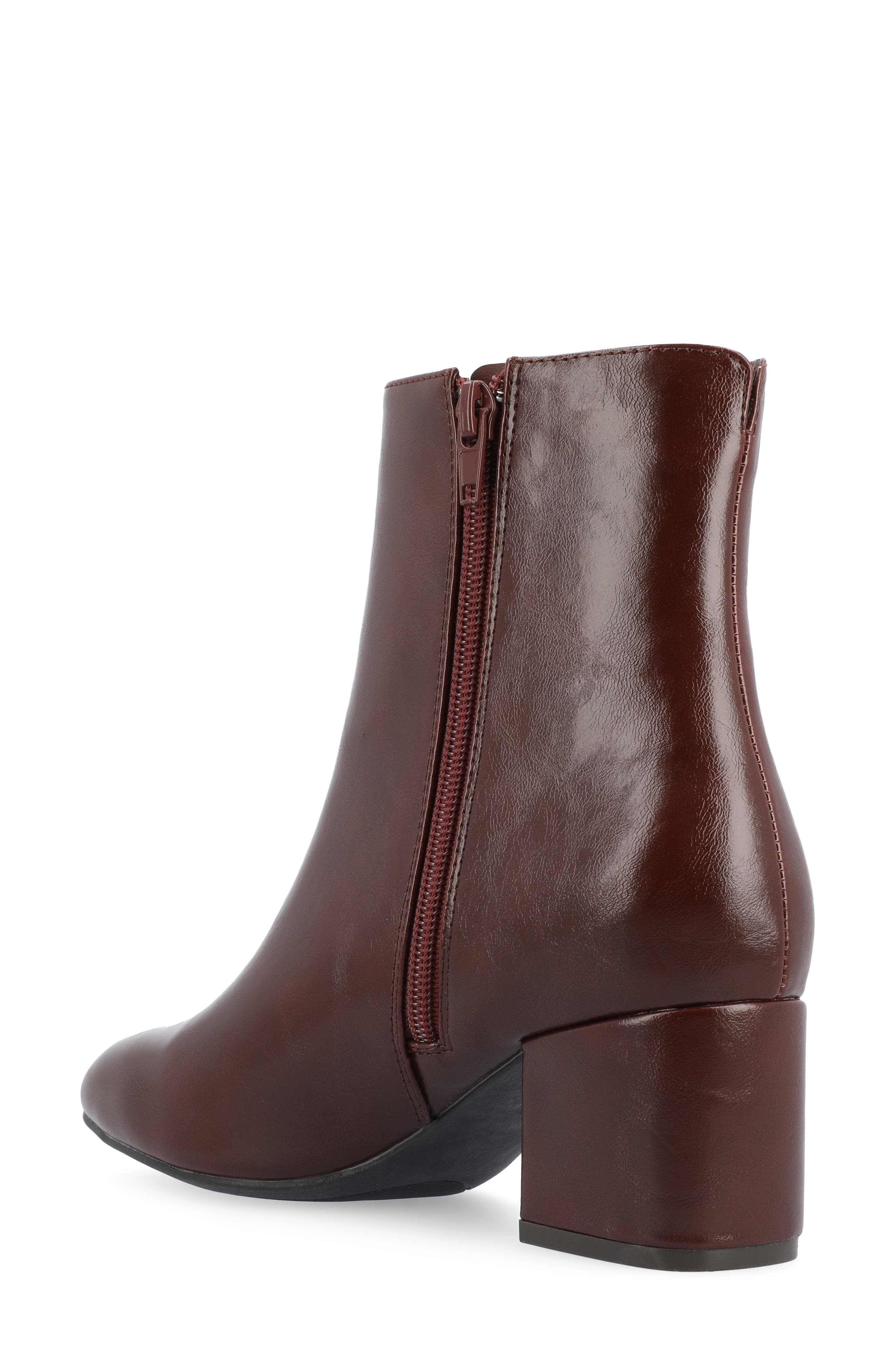 Journee Collection Adria Bootie, Alternate, color, Brown
