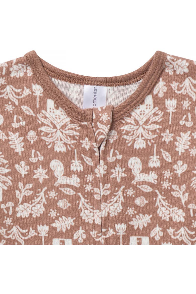 Snug Fitting Footless Pajamas, Alternate, color, Nature House