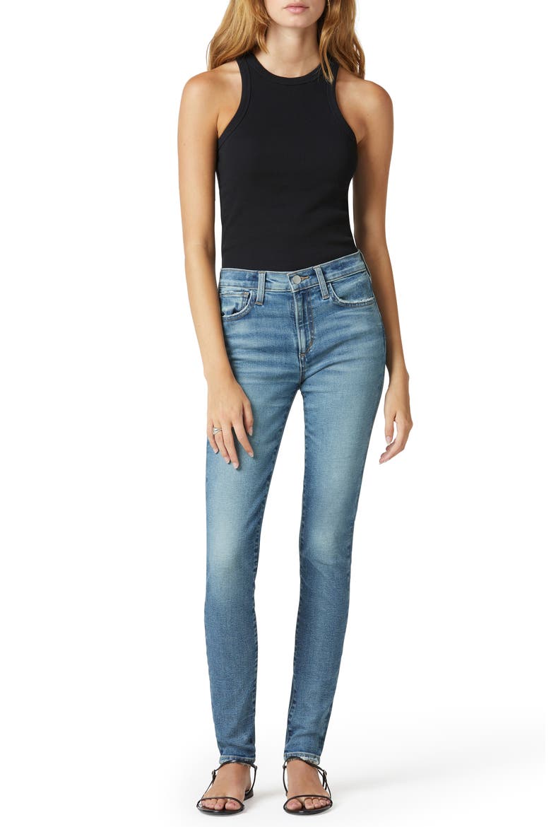 The Icon Ankle Skinny Jeans, Alternate, color, PEPPERMILL