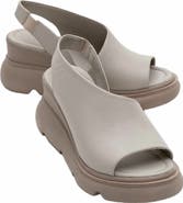 Forever & Always Shoes Agusto Leather Platform Sandal