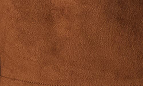 Steve Madden Imelda Faux Suede Shorts In Brown