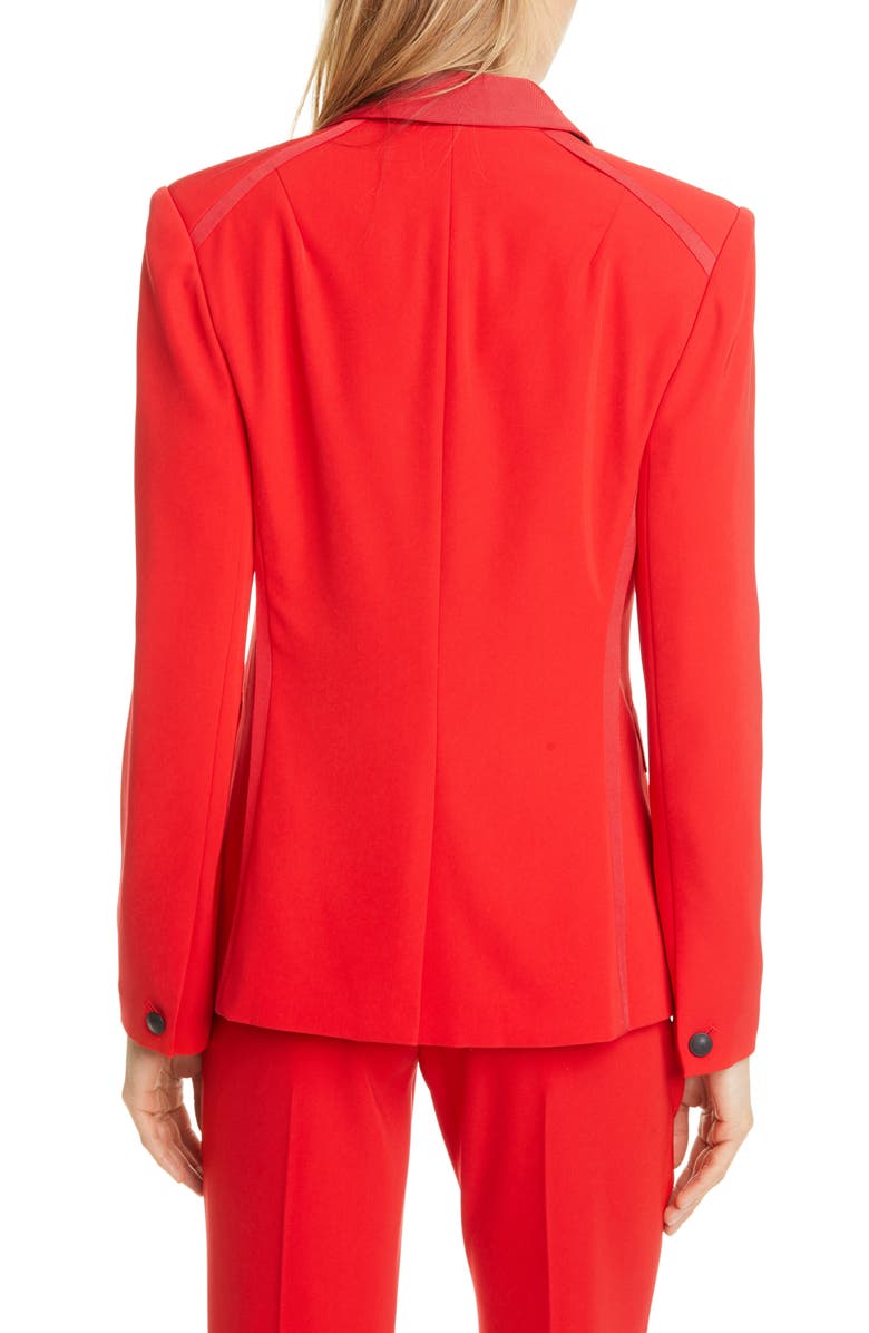 rag & bone Rylie Grosgrain Trim Blazer, Alternate, color,