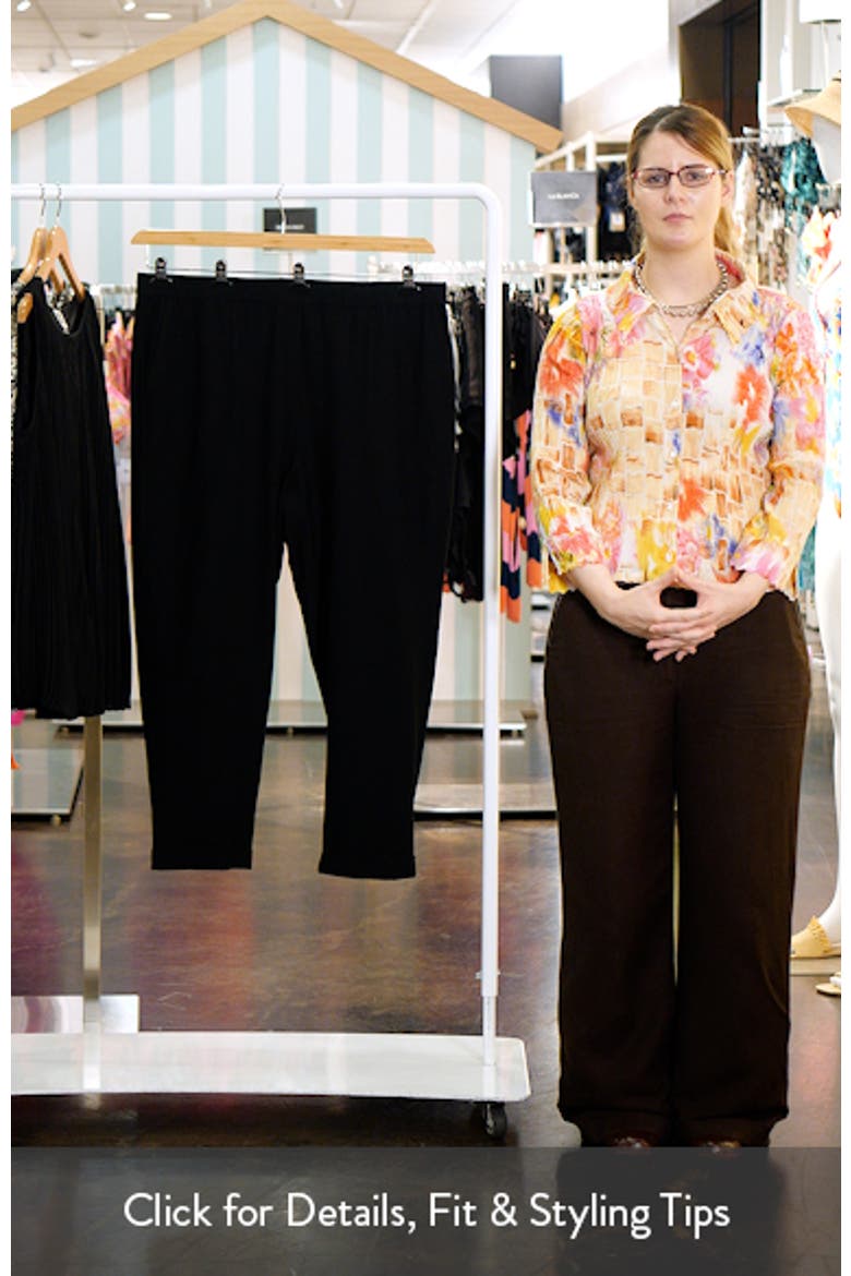 Cuffed Tapered Ankle Pants video