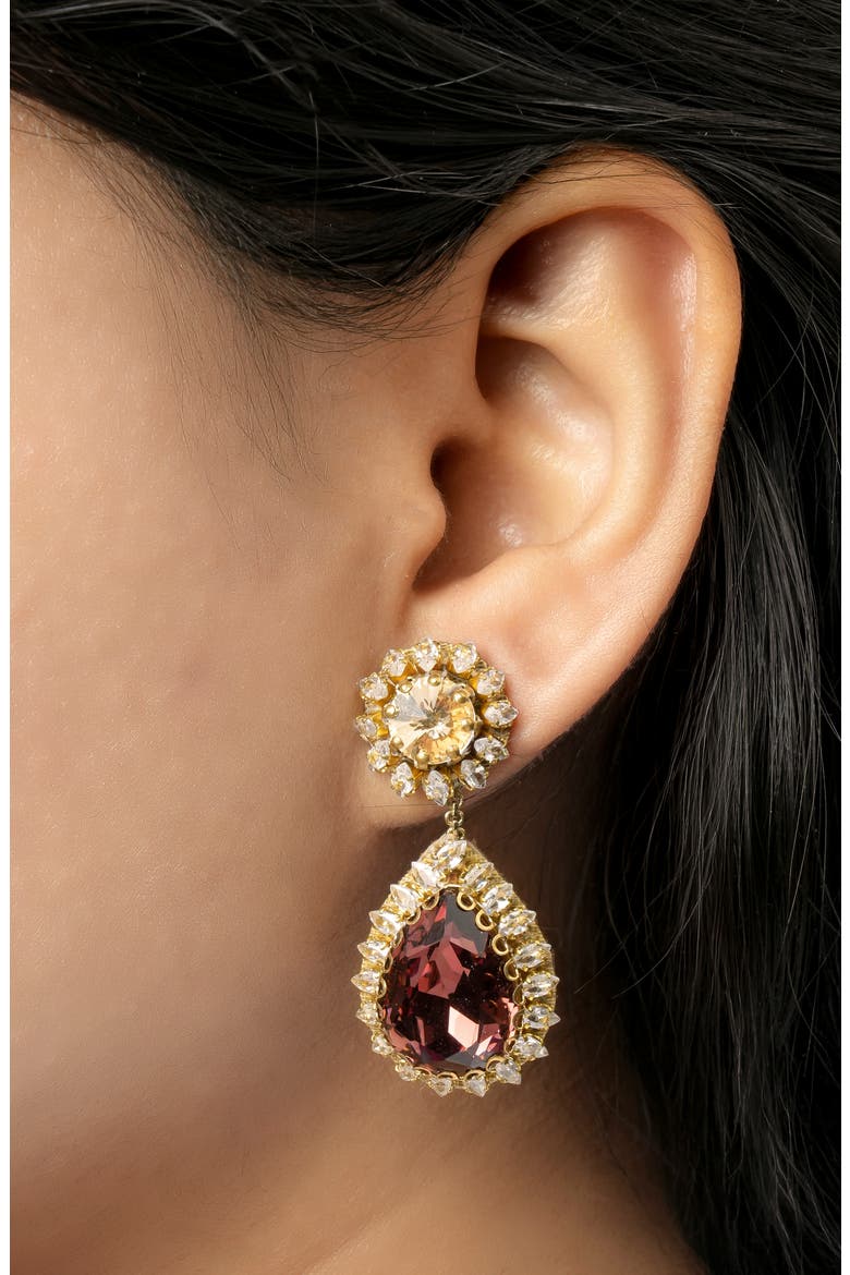 Rekhi Drop Earrings, Alternate, color, AMETHYST