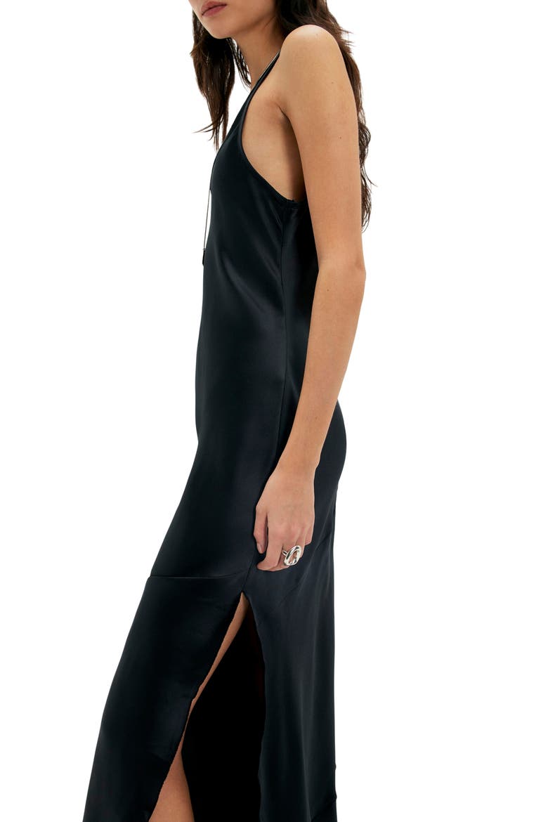 Simply the Best Maxi Slipdress, Alternate, color, BLACK