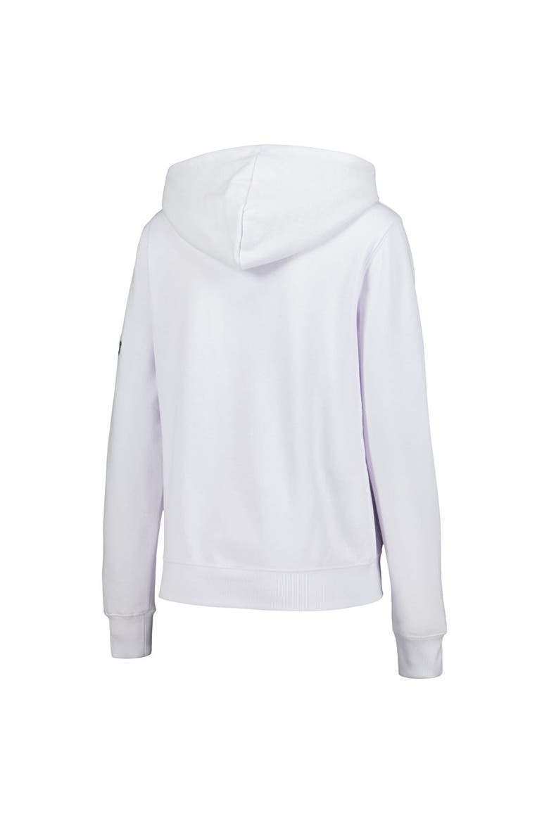 Women's White Penn State Nittany Lions Team Big Logo Pullover Hoodie, Alternate, color, White