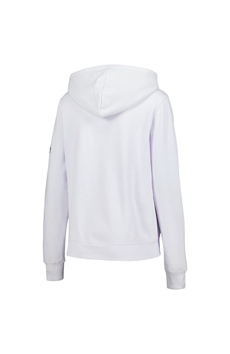 STADIUM ATHLETIC Women's White Penn State Nittany Lions Team Big Logo Pullover Hoodie, Alternate, color, White