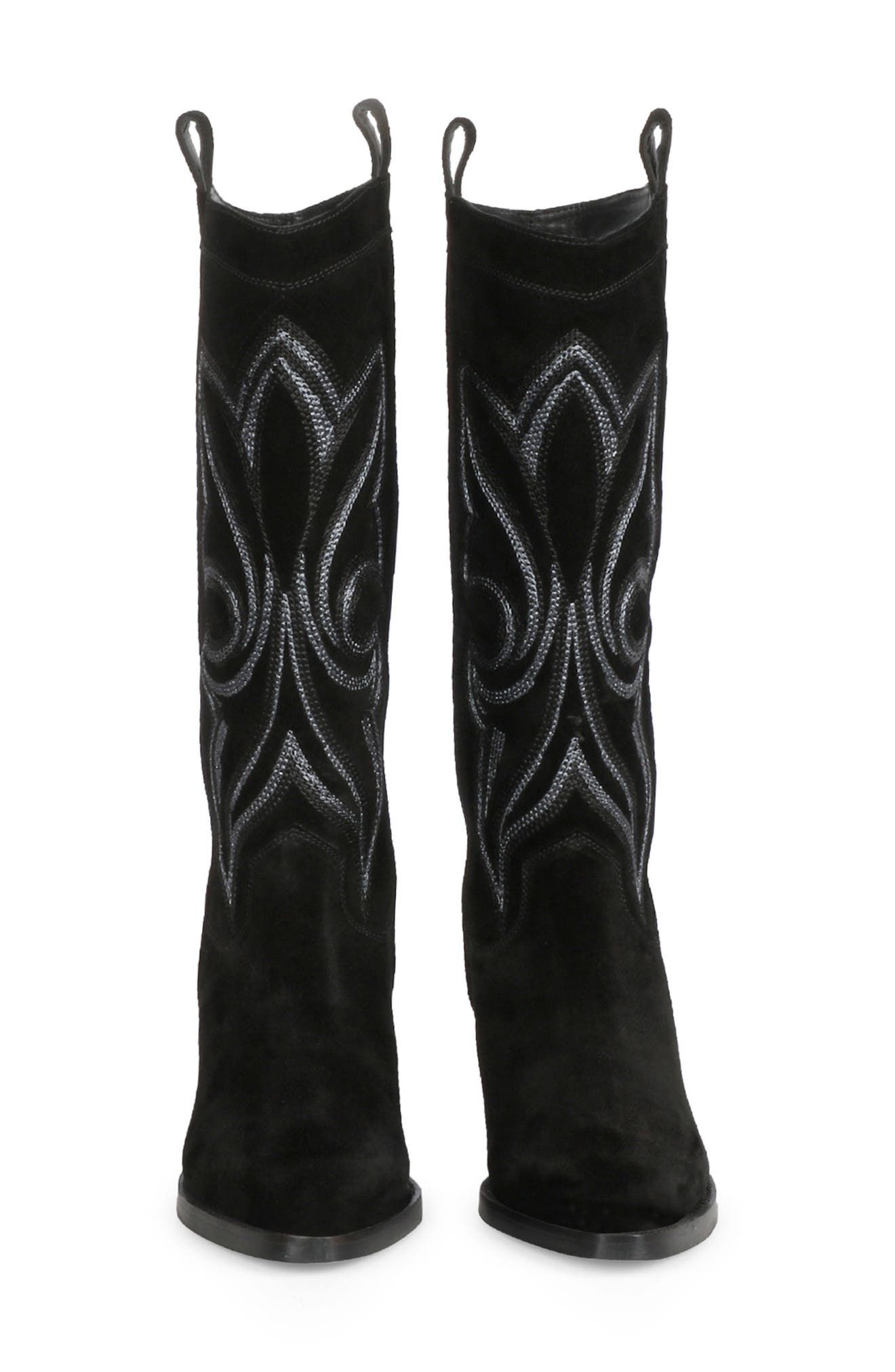 SAINT G Martina Pointed Toe Western Boot, Alternate, color, 