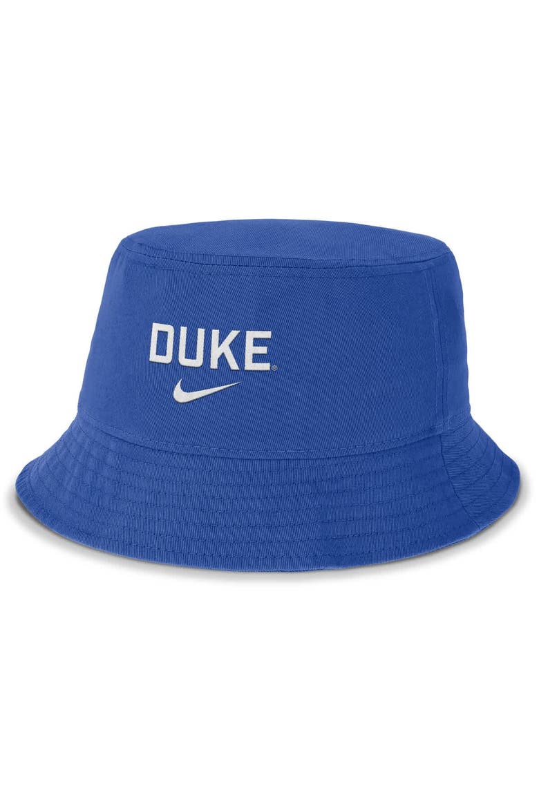 Men's Nike Royal Duke Blue Devils Apex Primetime Bucket Hat, Main, color, Royal