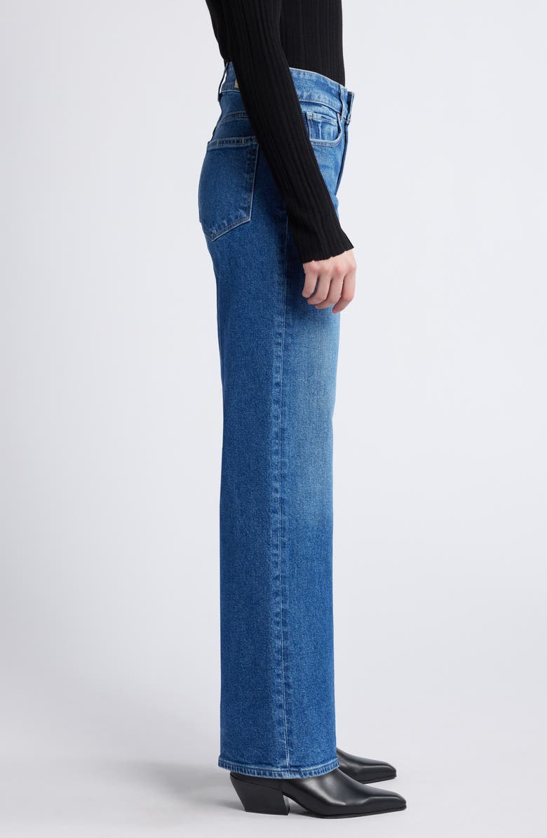PAIGE Sasha High Waist Wide Leg Jeans, Alternate, color, 