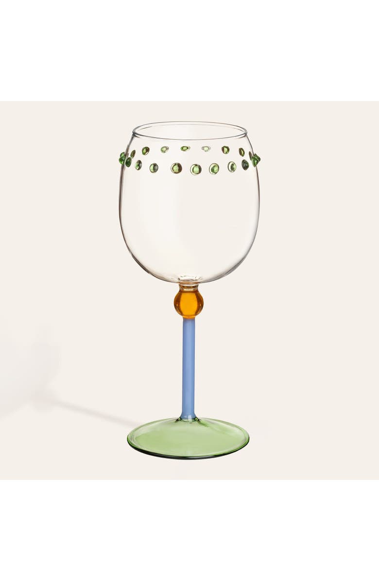 Zsa Zsa Zsu Henan Borosilicate Glass Wine Glass 15 Oz., Main, color, Clear