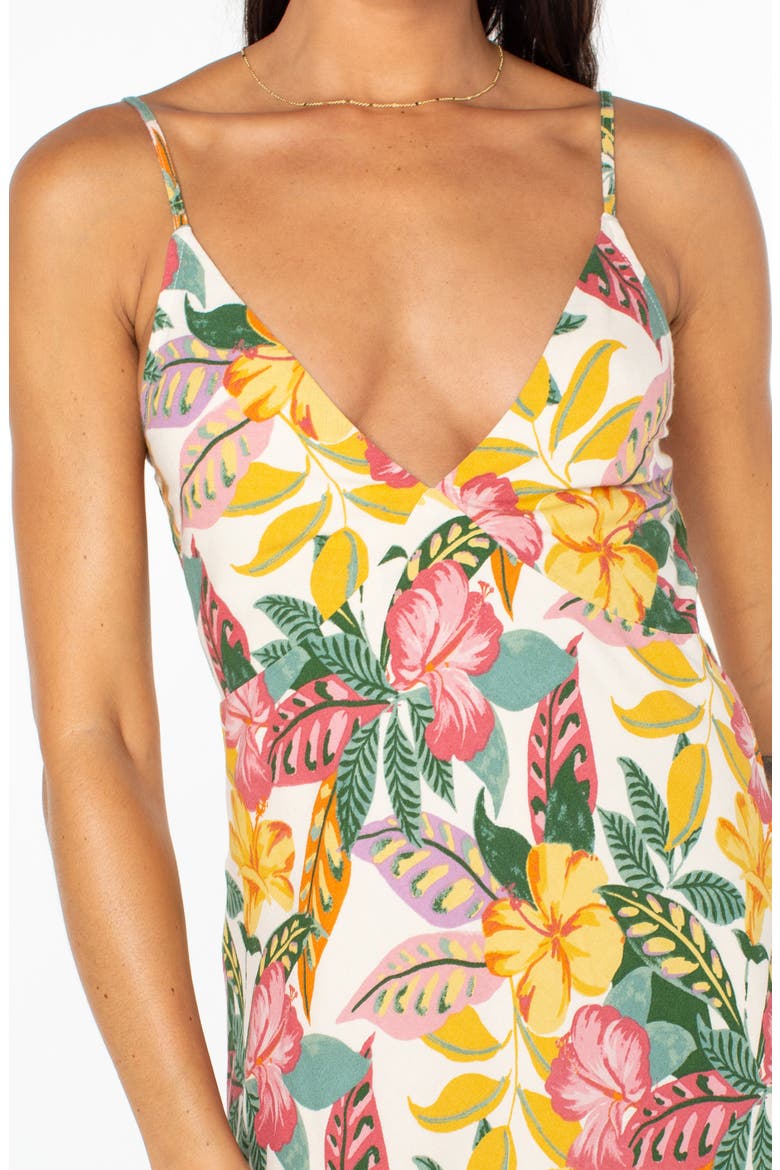 Lost Paradise Floral Maxi Dress, Alternate, color, MULTI YELLOW