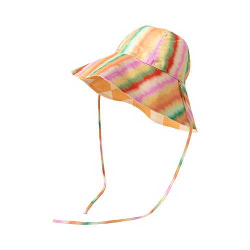Lost Pattern Nyc "day Dream" Reversible Sun Hat In Multi