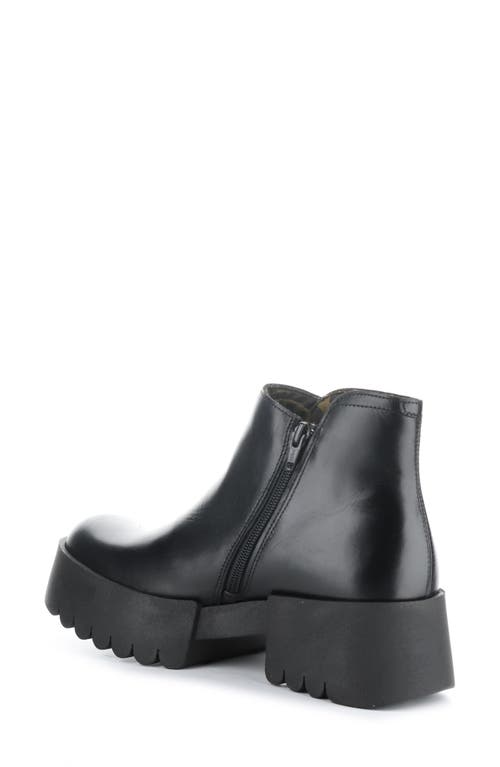 Fly London Endo Platform Bootie In Black