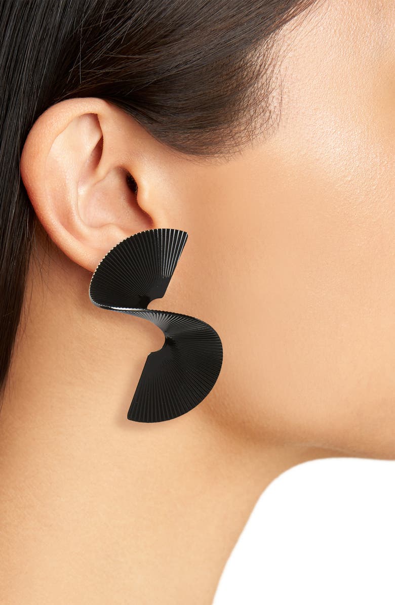 Canvas Jewelry Swirl Earrings, Alternate, color, 