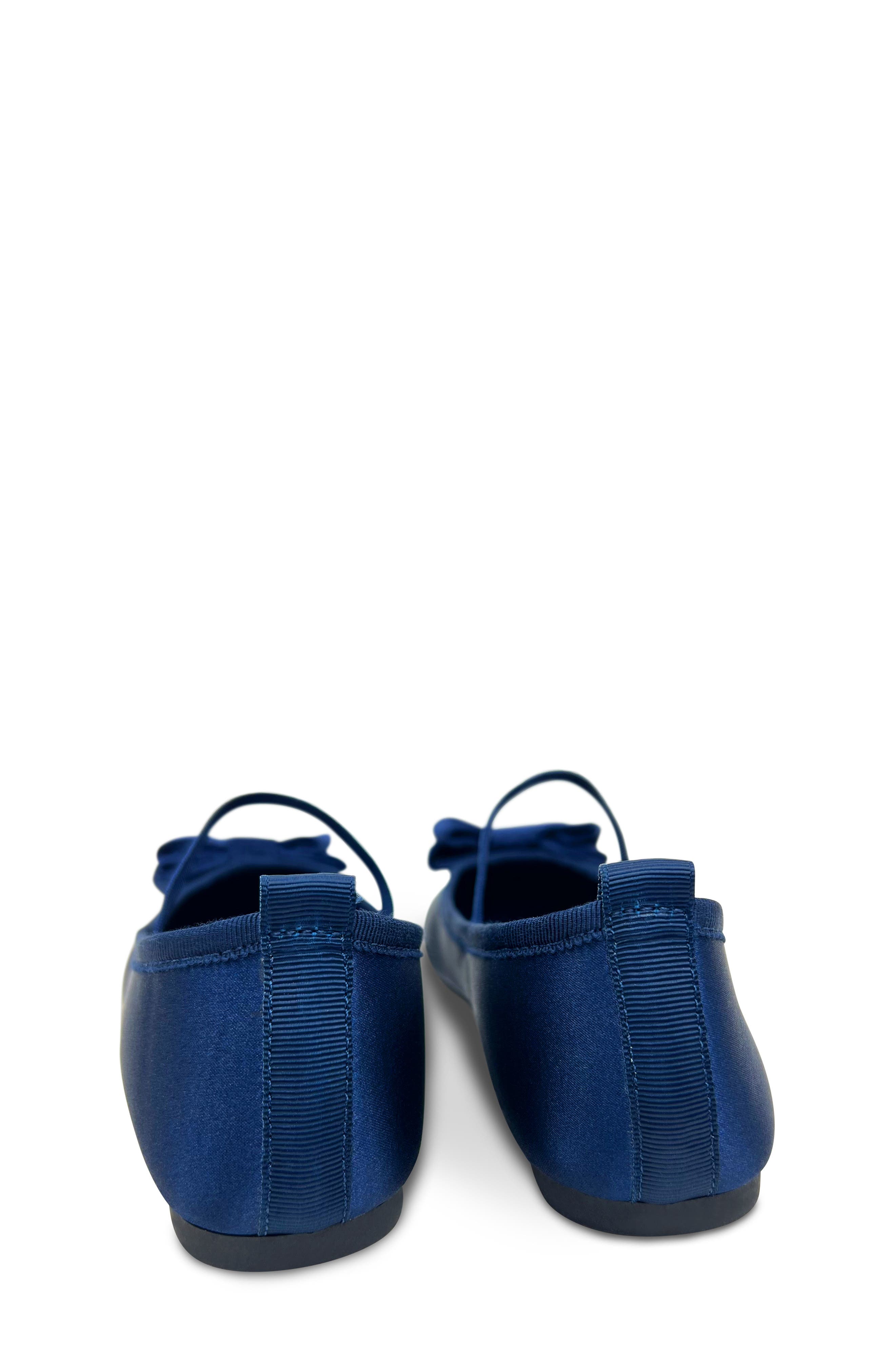 Yosi Samra Kids' Miss Emory Satin Mary Jane Flat, Alternate, color, 