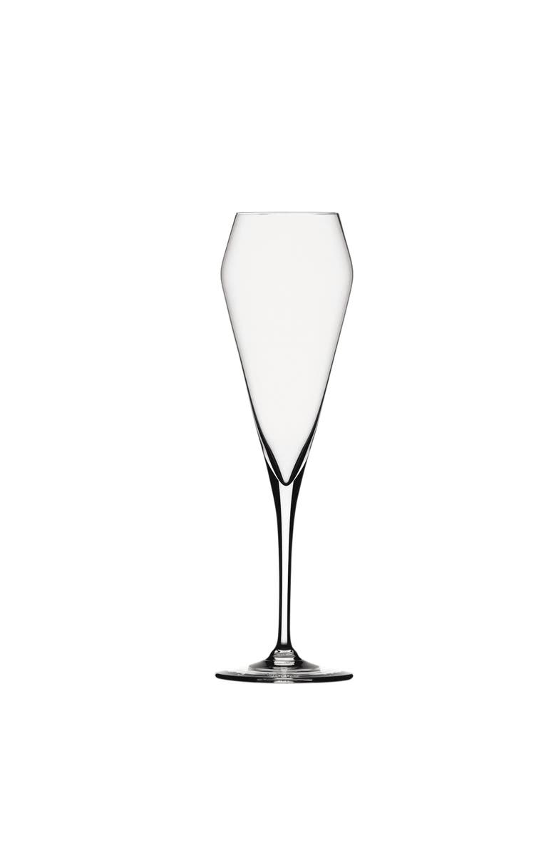 SPIEGELAU Willsberger Champagne Flute Glass Set of 4, Alternate, color, Clear