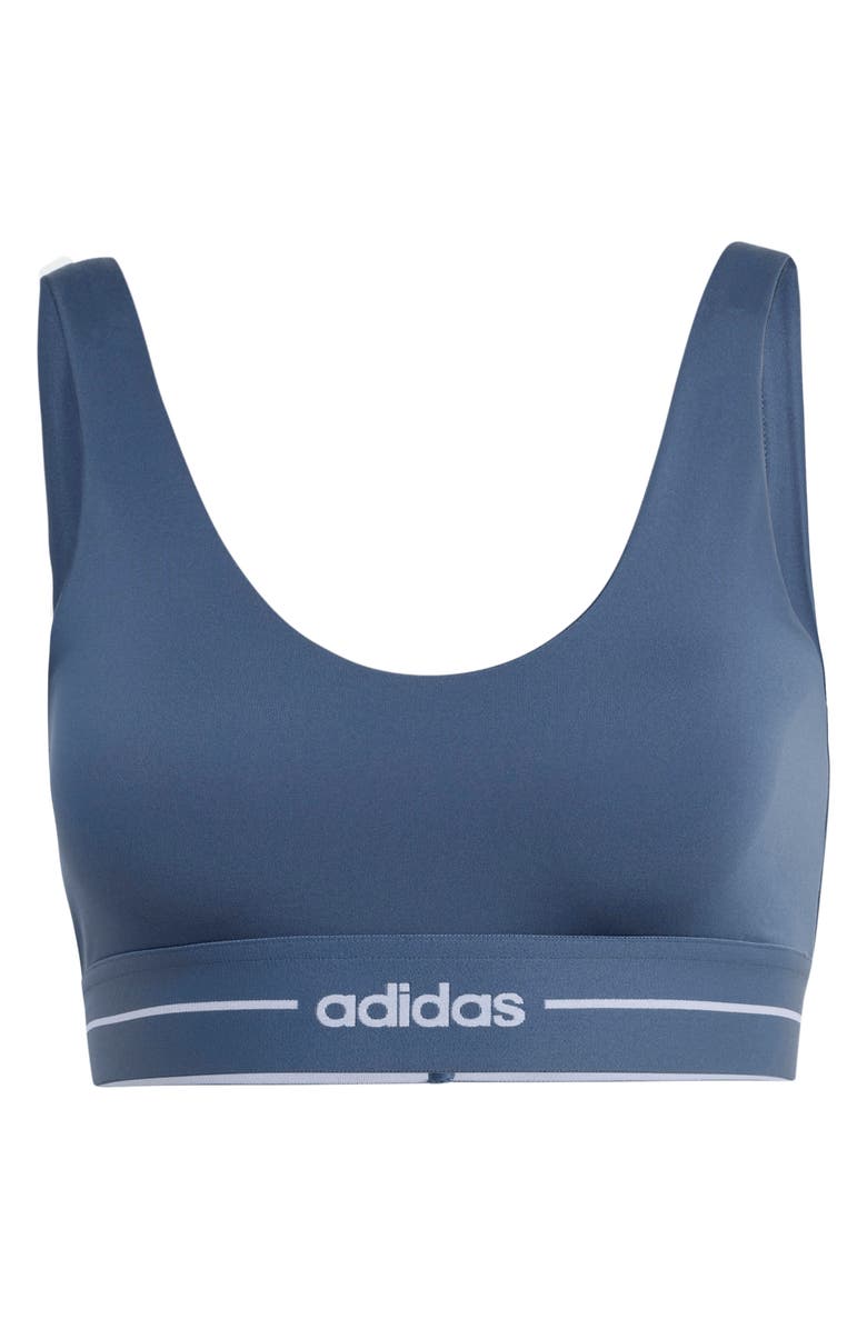 adidas Originals Hyperglam Light Support Sports Bra, Alternate, color, Preloved Ink