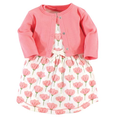 Organic Cotton Dress and Cardigan