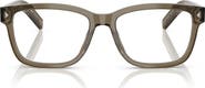 Prada 53mm Rectangular Optical Glasses