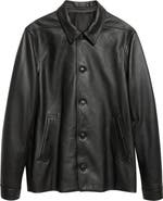 Rick Owens Brad Leather Jacket