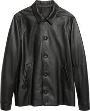 Rick Owens Brad Leather Jacket
