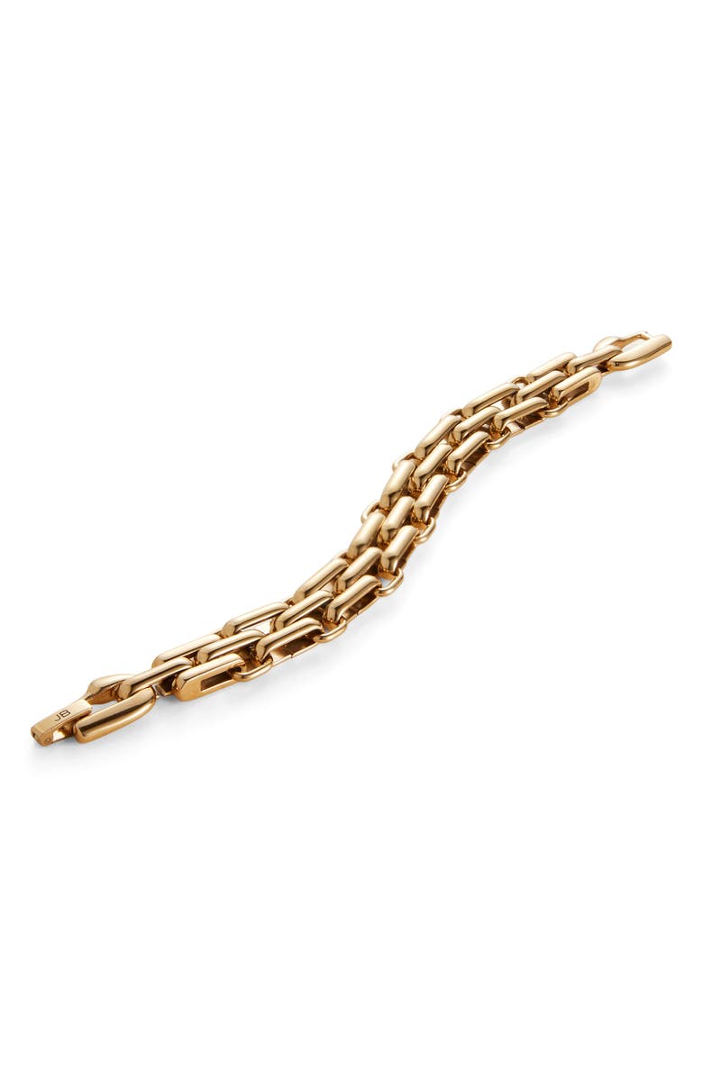 Jenny Bird Slim Penelope Bracelet, Main, color, High Polish Gold