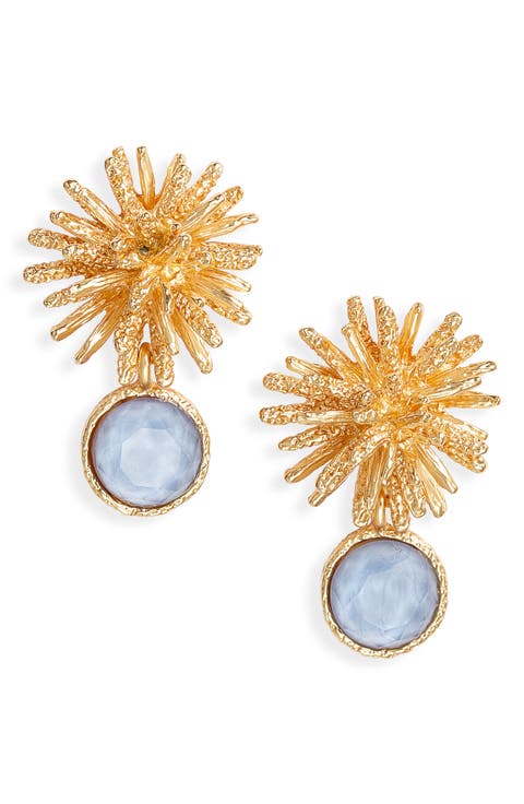 Starburst X Drop Earrings